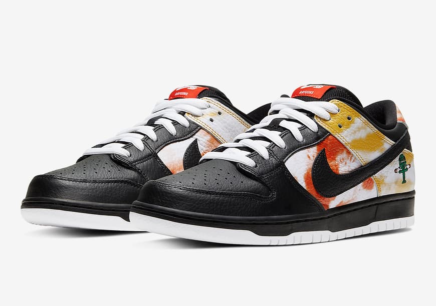 Fashion Nike SB Dunk Low Raygun Tie-Dye Black