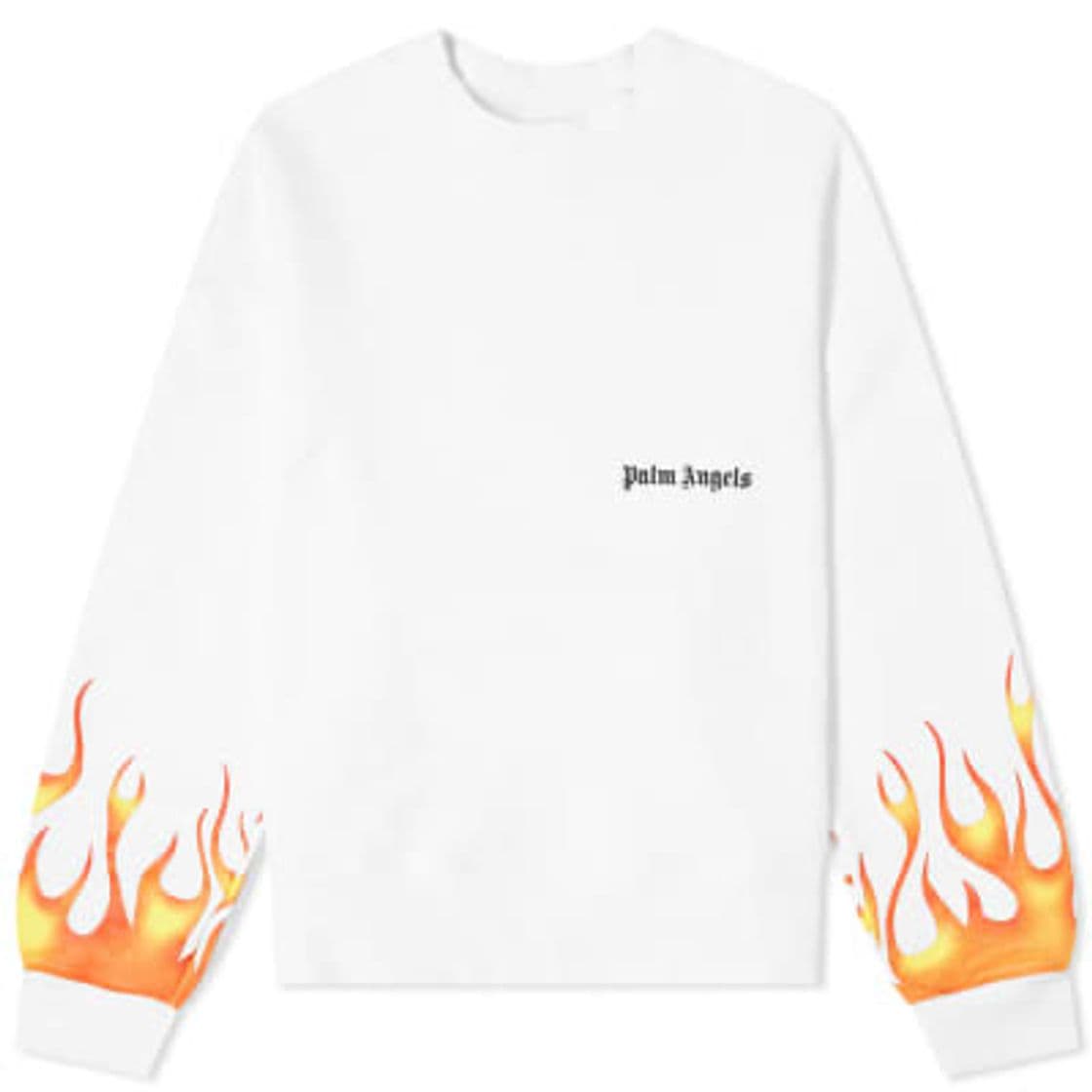 Moda Palm Angels Firestarter Crew Sweat White Multi | END.