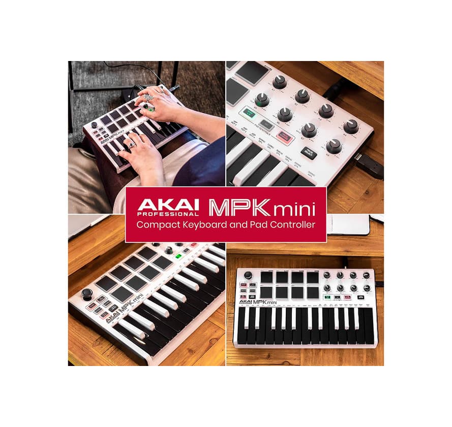 Product AKAI Professional MPK MINI MKII LE White