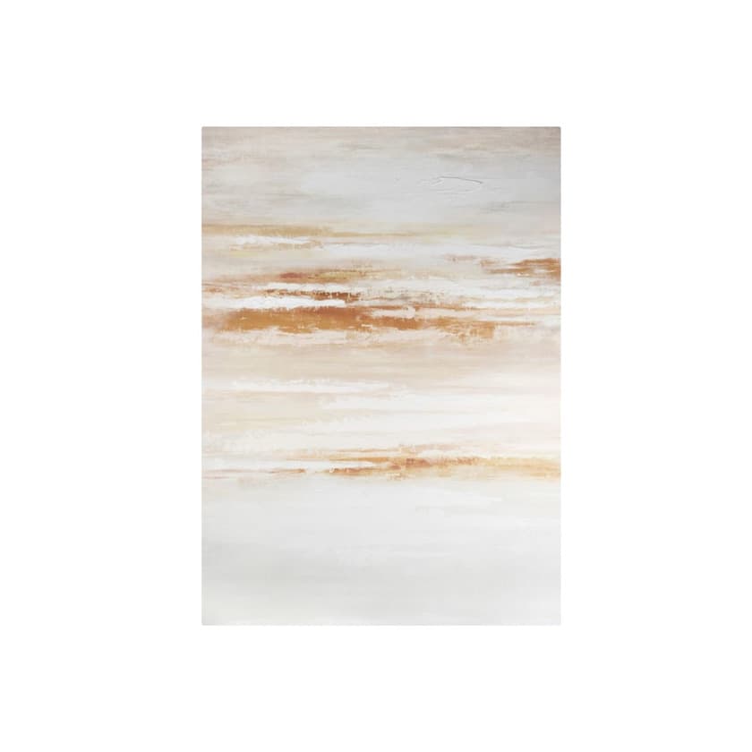 Producto White and Gold Abstract Print Canvas 65x90