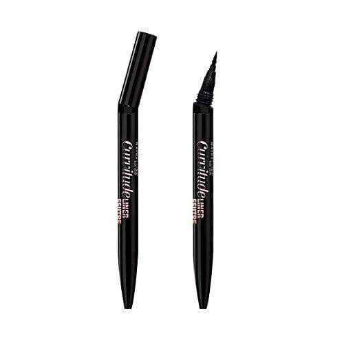 Belleza MAYBELLINE Curvitude New York Eye Liner Punta de fieltro extra fina 0.2