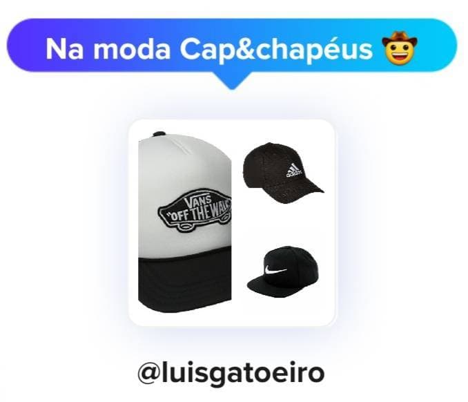 Fashion 🤠 Cap&chapéus 🤠