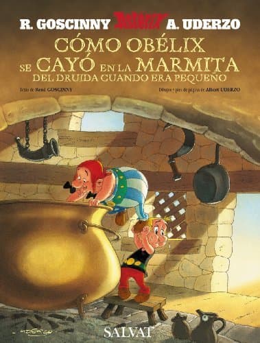 Book Cómo Obélix se cayó en la marmita del druida cuando era pequeño