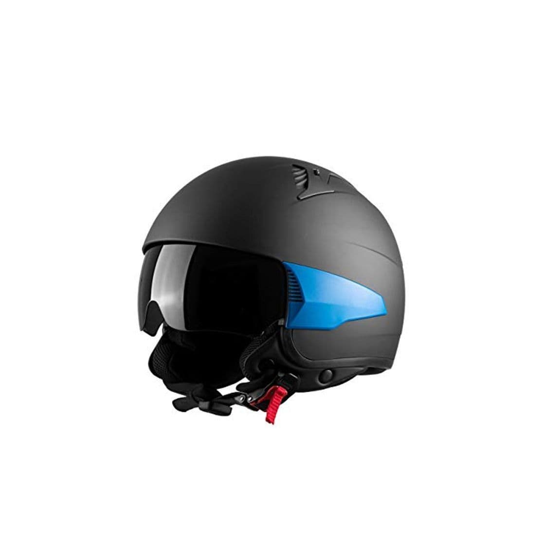 Product Westt Rover · Casco Moto Jet Negro Mate Scooter Vespa Chopper