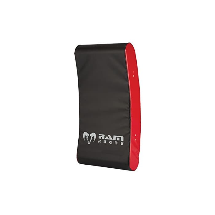 Producto De Rugby Curvado Hit Shield – Contact Pad – Negro/Rojo