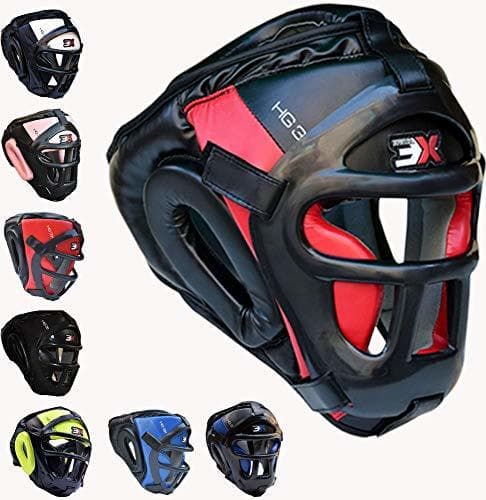 Producto 3X Professional Choice Boxeo Casco MMA Krav Maga Kickboxing Sparring Protector Entrenamiento