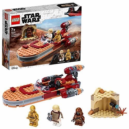 Producto LEGO Star Wars - Speeder Terrestre de Luke Skywalker, Juguete de Construcción