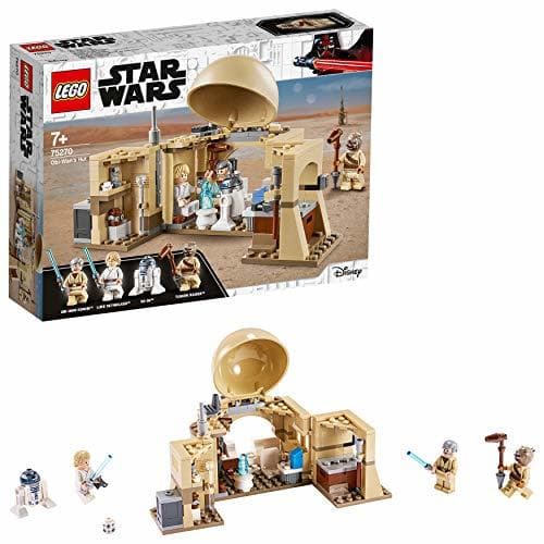 Producto LEGO Star Wars - Cabaña de Obi-Wan, con Techo Desplegable, Incluye un