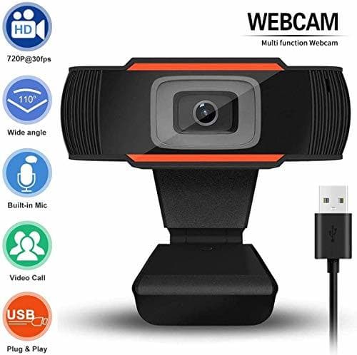 Producto POMILE 720P Cámara Web empresarial USB HD con micrófono Incorporado Cámara Ajustable