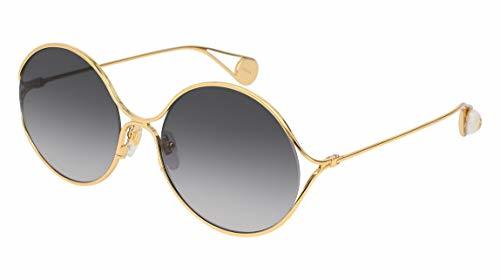 Place Gucci Gafas de Sol GG0253S GOLD/GREY SHADED mujer