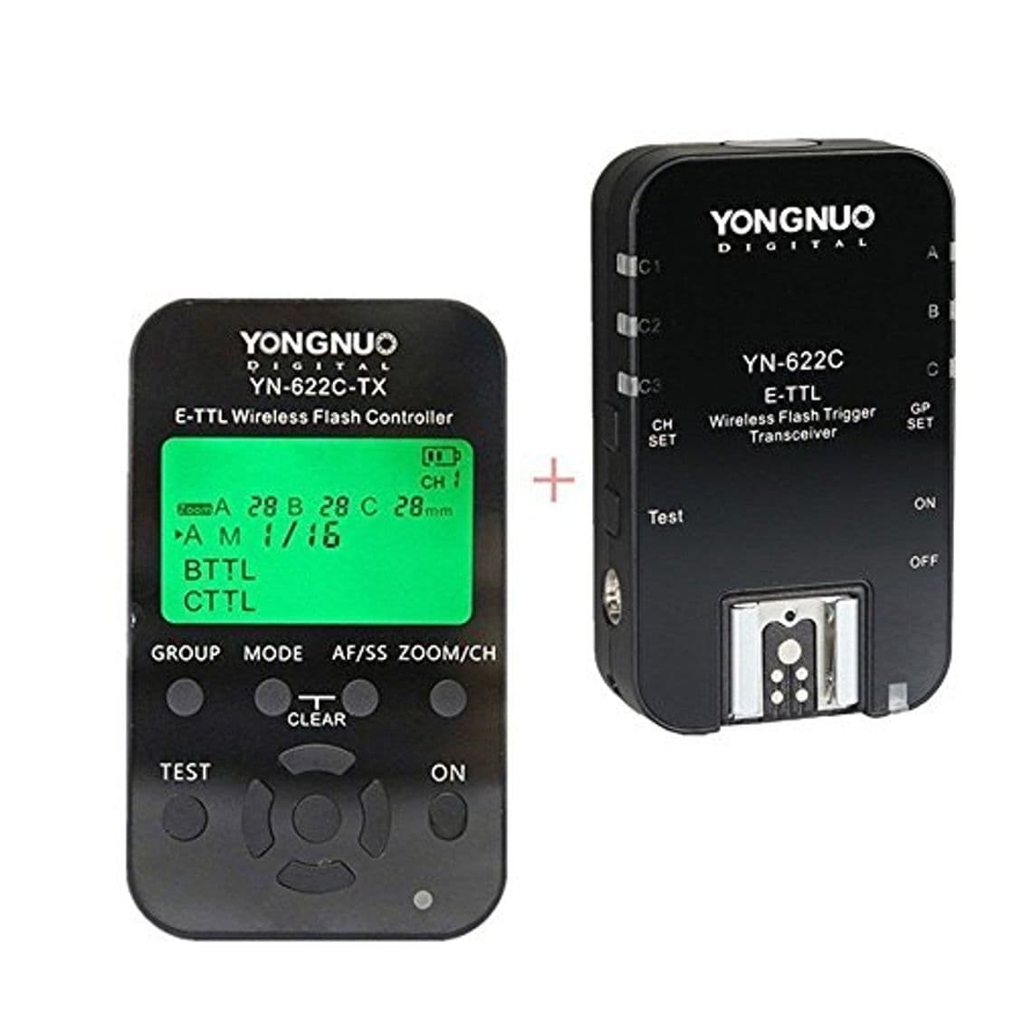 Producto YONGNUO YN622C-KIT - Kit de Disparador inalámbrico E-TTL