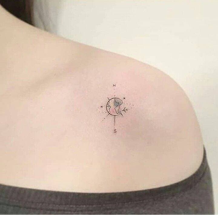 Fashion Tatuagem planeta 