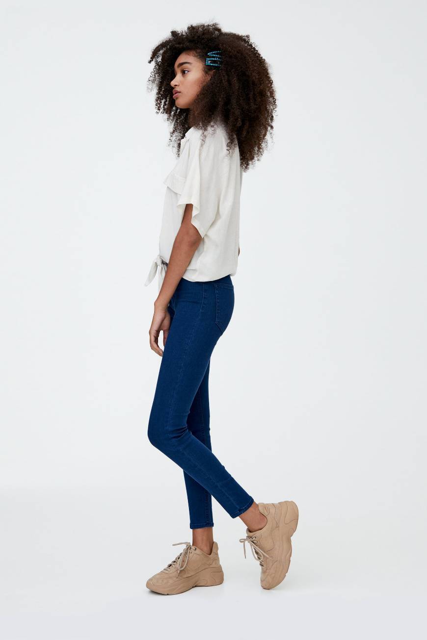 Producto Jeans skinny com cintura subida 