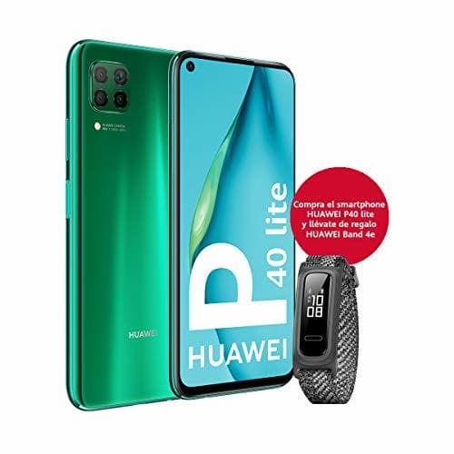 Product HUAWEI P40 Lite - Smartphone 6.4" (Kirin 810, 6GB RAM,128GB ROM, Cuádruple