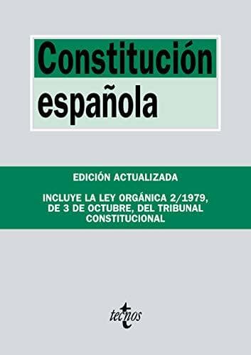 Libro Constitución Española: Incluye la Ley Orgánica del Tribunal Constitucional