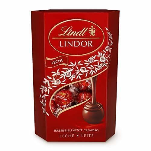 Product Lindt Lindor Bombones de Chocolate con Leche - Aprox. 16 bombones