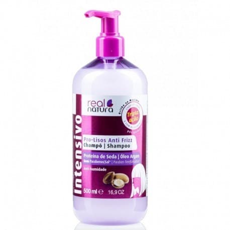 Producto Real Natura Champô Pro-Lisos Anti frizz 500 ml