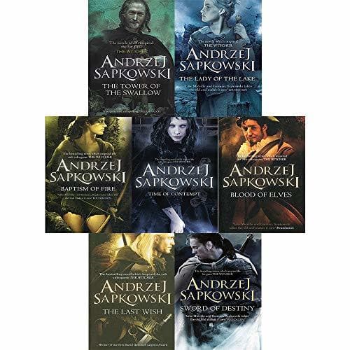 Libro Andrzej Sapkowski Witcher Series Collection 7 Books Box Set