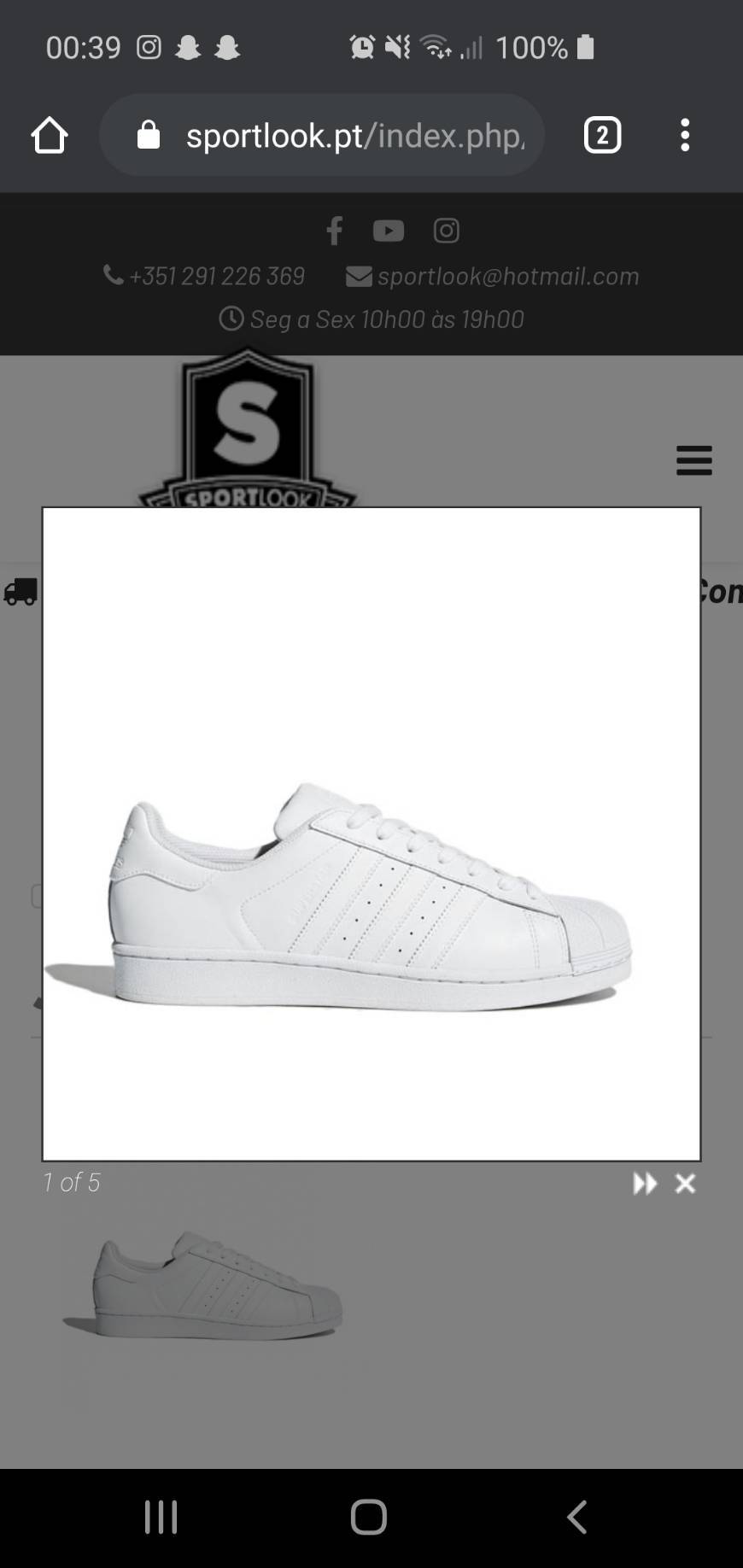 Fashion Adidas Superstar Branco