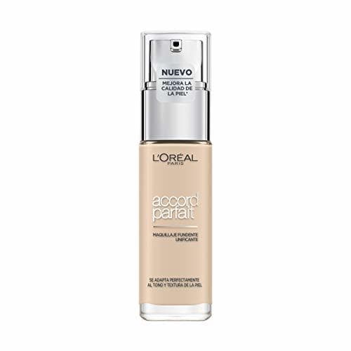 Beauty L'Oreal Paris Accord Parfait Base de Maquillaje Acabado Natural Tono de Piel