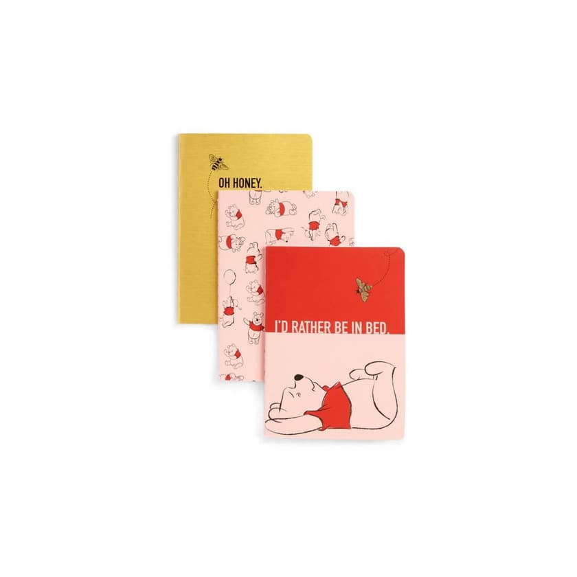 Product Pack 3 cadernos Winnie The Pooh

