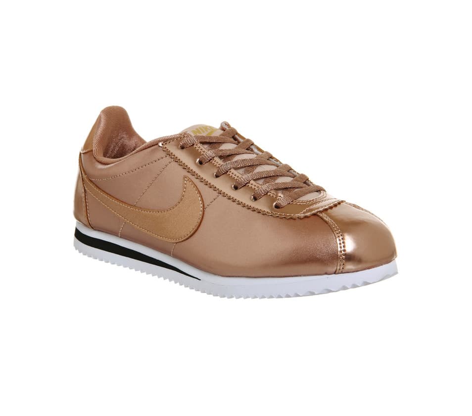 Moda Nike Men's Cortez Basic Leather Shoe, Zapatillas de Running para Hombre, Blanco