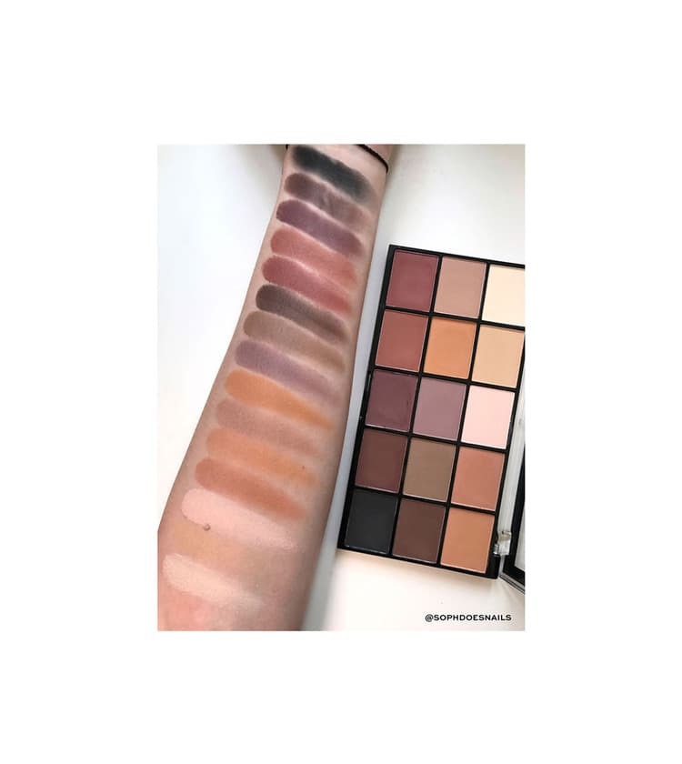 Producto Revolution Paleta de sombras de olhos Basic Mattes