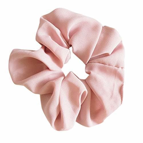 Producto Xuniu Mujeres Hair Bobble Scrunchie con Arco Grande Sólido Color Cola De