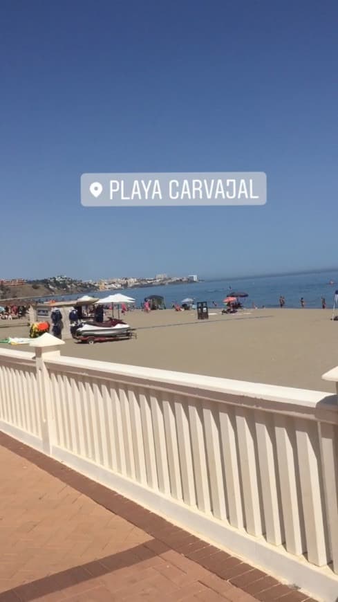 Lugar Playa Carvajal