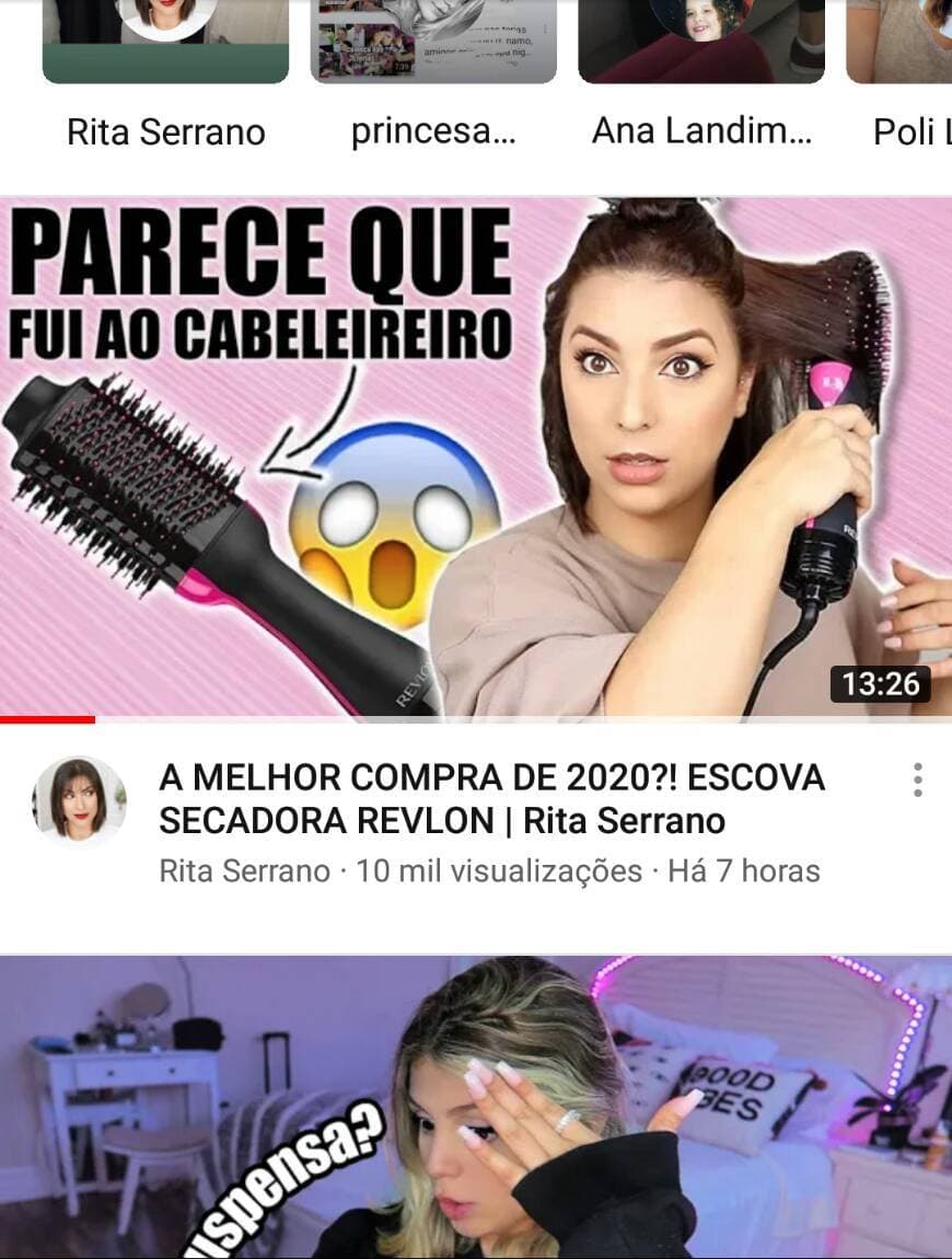 Moda Escova secadora revlon