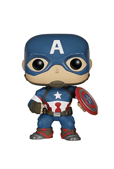 Juego Funko Pop!- Capitán Vengadores Bobble: Marvel: Avengers AOU: Captain America