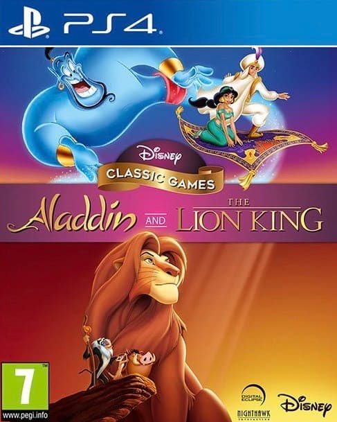 Moda Disney Classic Games: Aladdin and The Lion King