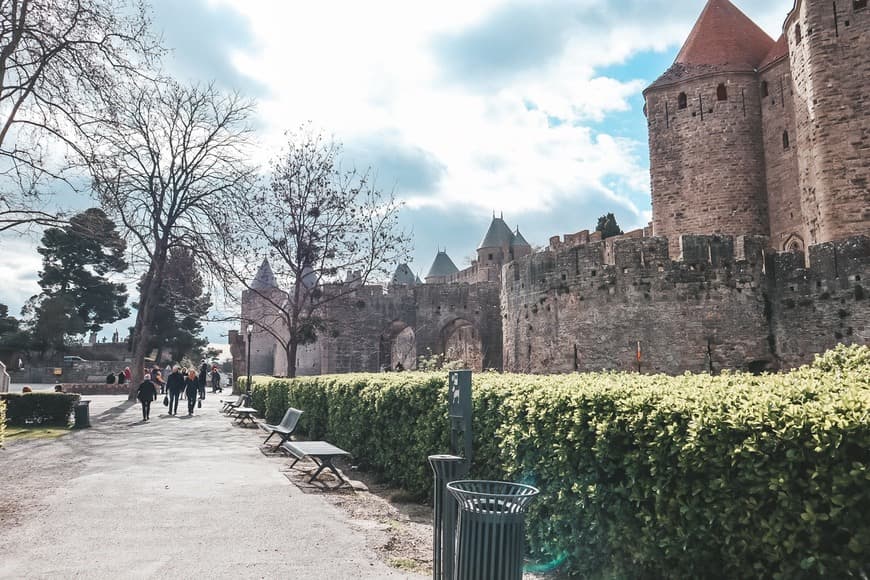 Lugar Carcassonne Castle Panorama View Point