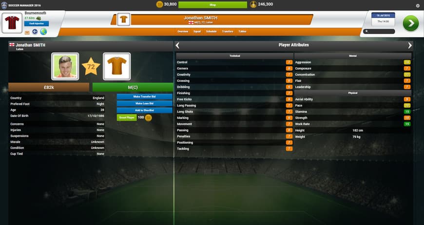 Videojuegos Soccer Manager 2016