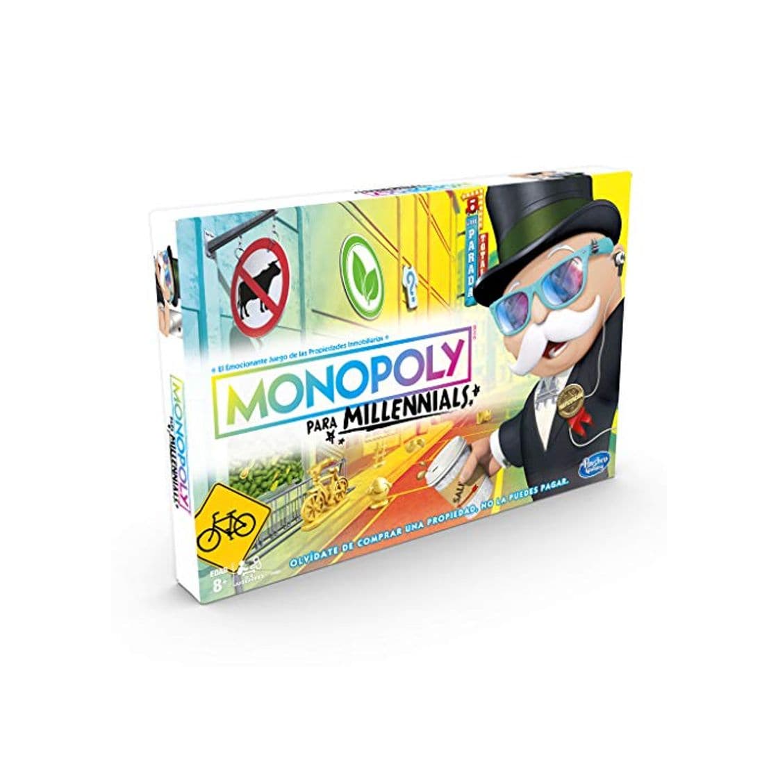 Producto Monopoly- Millenials, Multicolor, única