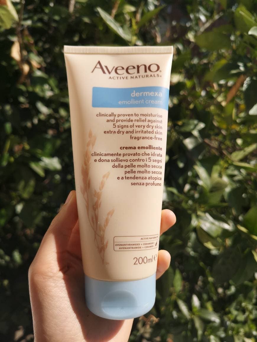 Producto Aveeno Dermexa Crema Emoliente diaria – Comodidad inmediata para piel muy seca