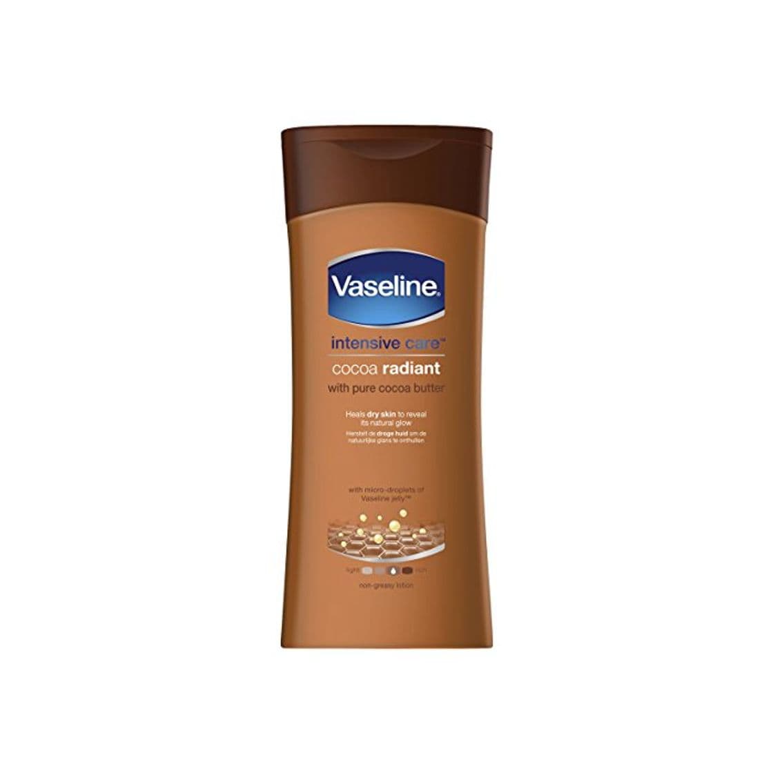 Product Vaseline Intensive Care Cocoa Radiant - Loción no grasosa