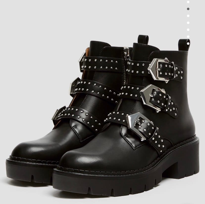 Product Black Boots with straps