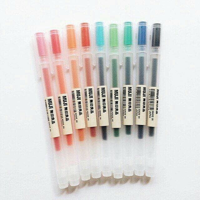 Producto Muji gel pens