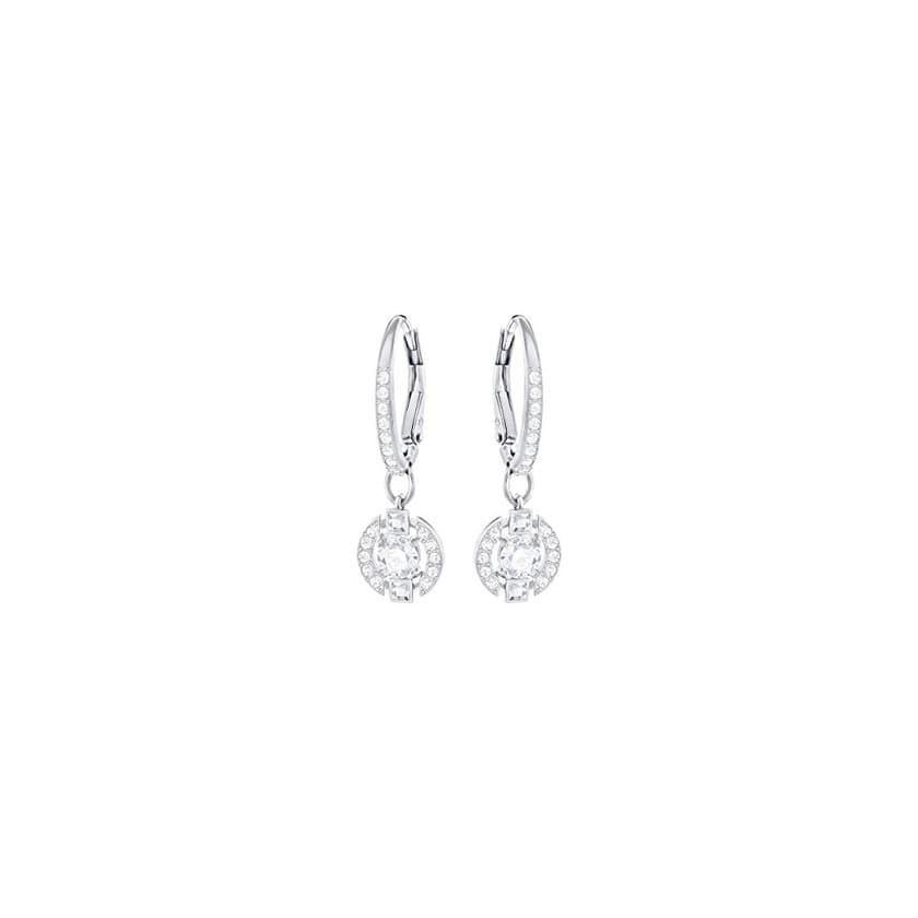 Moda Swarovski Pendientes Sparkling Dance Round