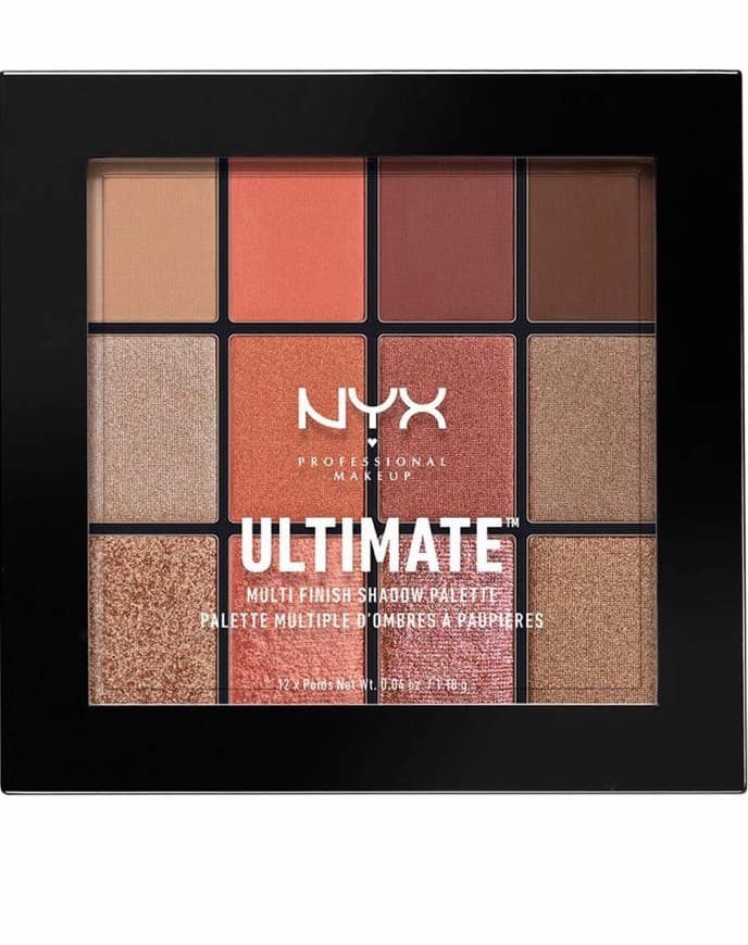 Beauty NYX Professional Makeup Paleta de Sombra de Ojos Ultimate Shadow Palette