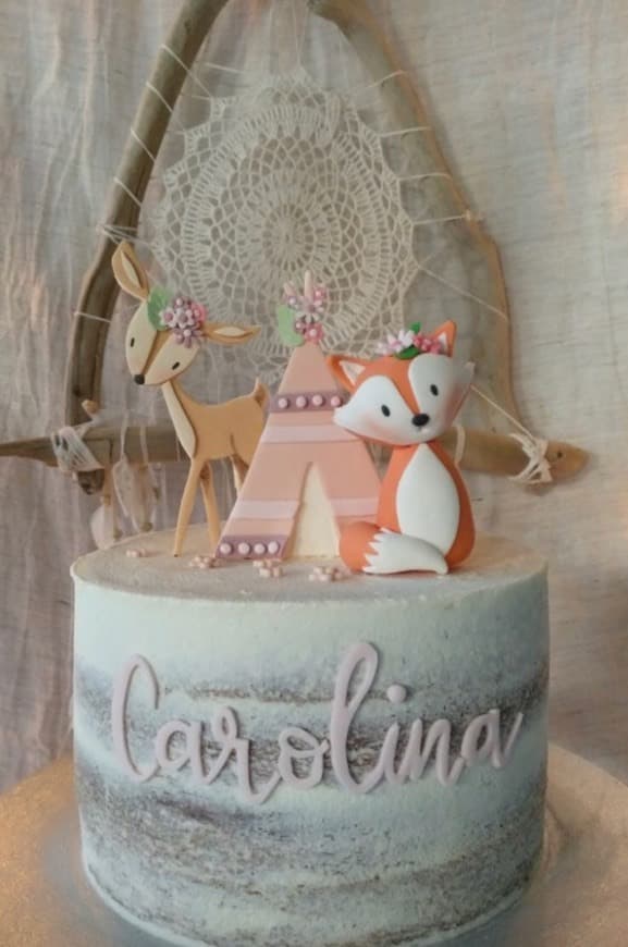 Moda Baby Shower Woodland baby girl 