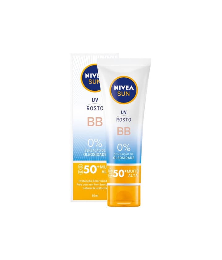 Product Nivea BB UV 50+ creme de rosto com cor e spf