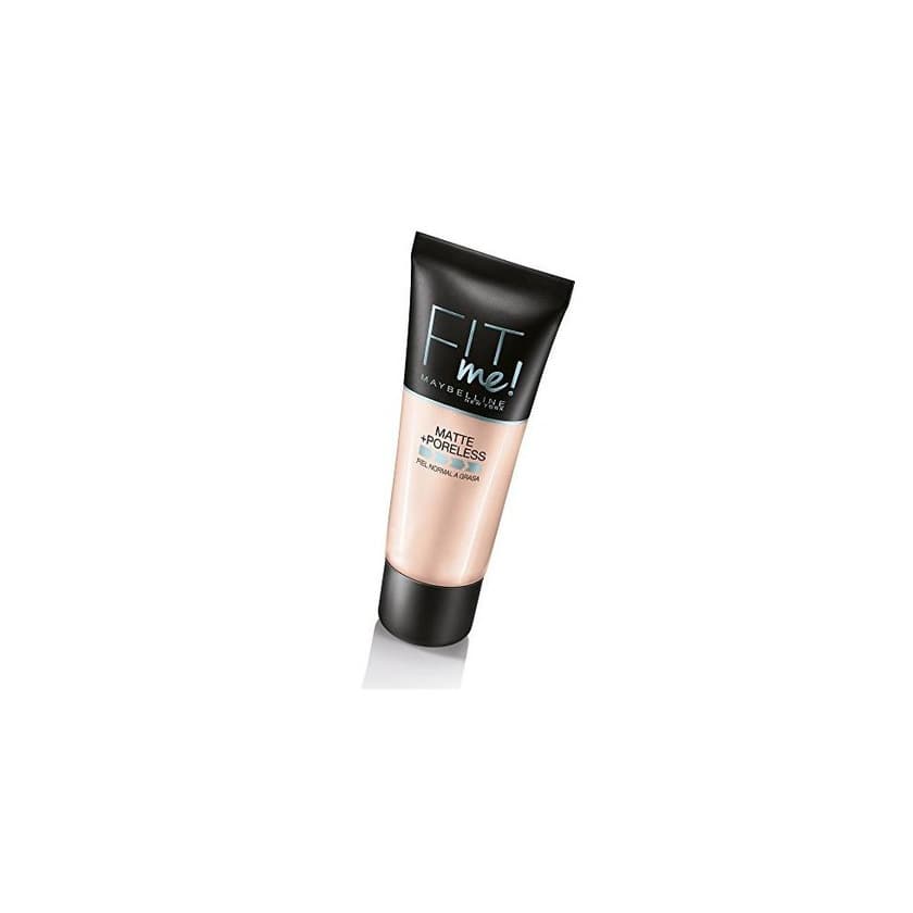 Belleza Maybelline Fit Me Matte Base de maquillaje, Tono: 120 Classic Ivory