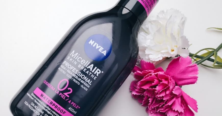 Belleza Nivea Mice llair Skin Breathe Expert Mizell Agua Waterproof, micela Lavado Agua