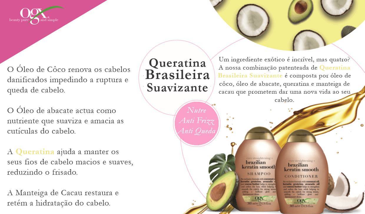 Product Champô Definição Queratina Brasileira Suavizante


