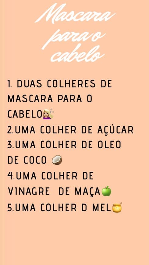 Moda Mascara para o cabelo 