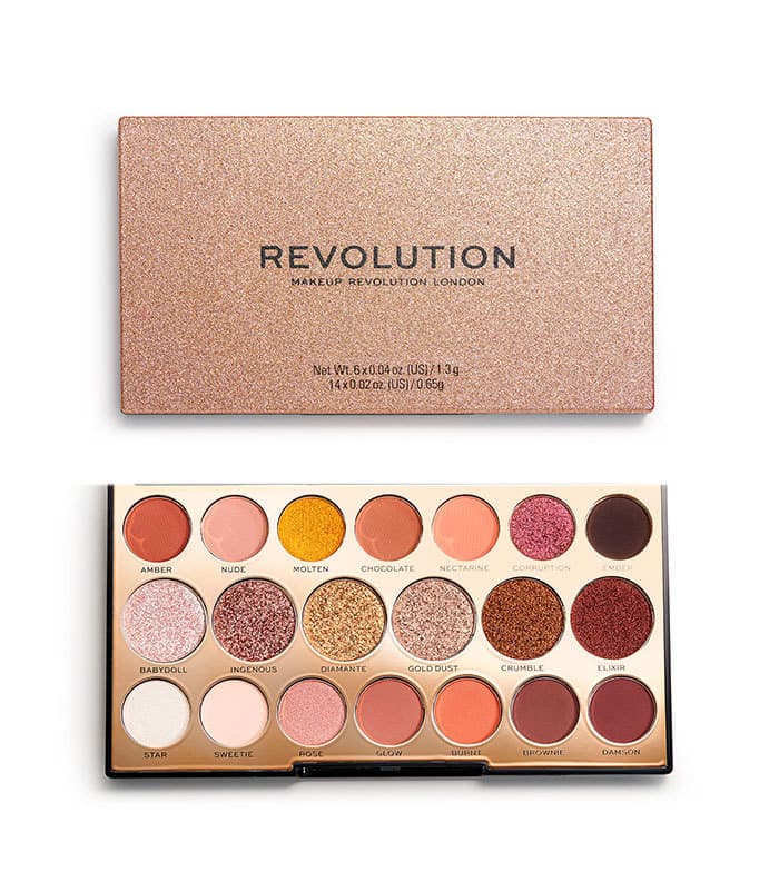 Moda Revolution Eyeshadow Palette Precious Stone Rose Quartz