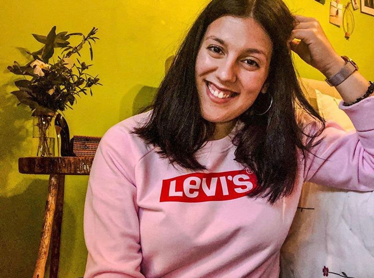 Lugar Levi's Relaxed Graphic Sudadera, Rosa