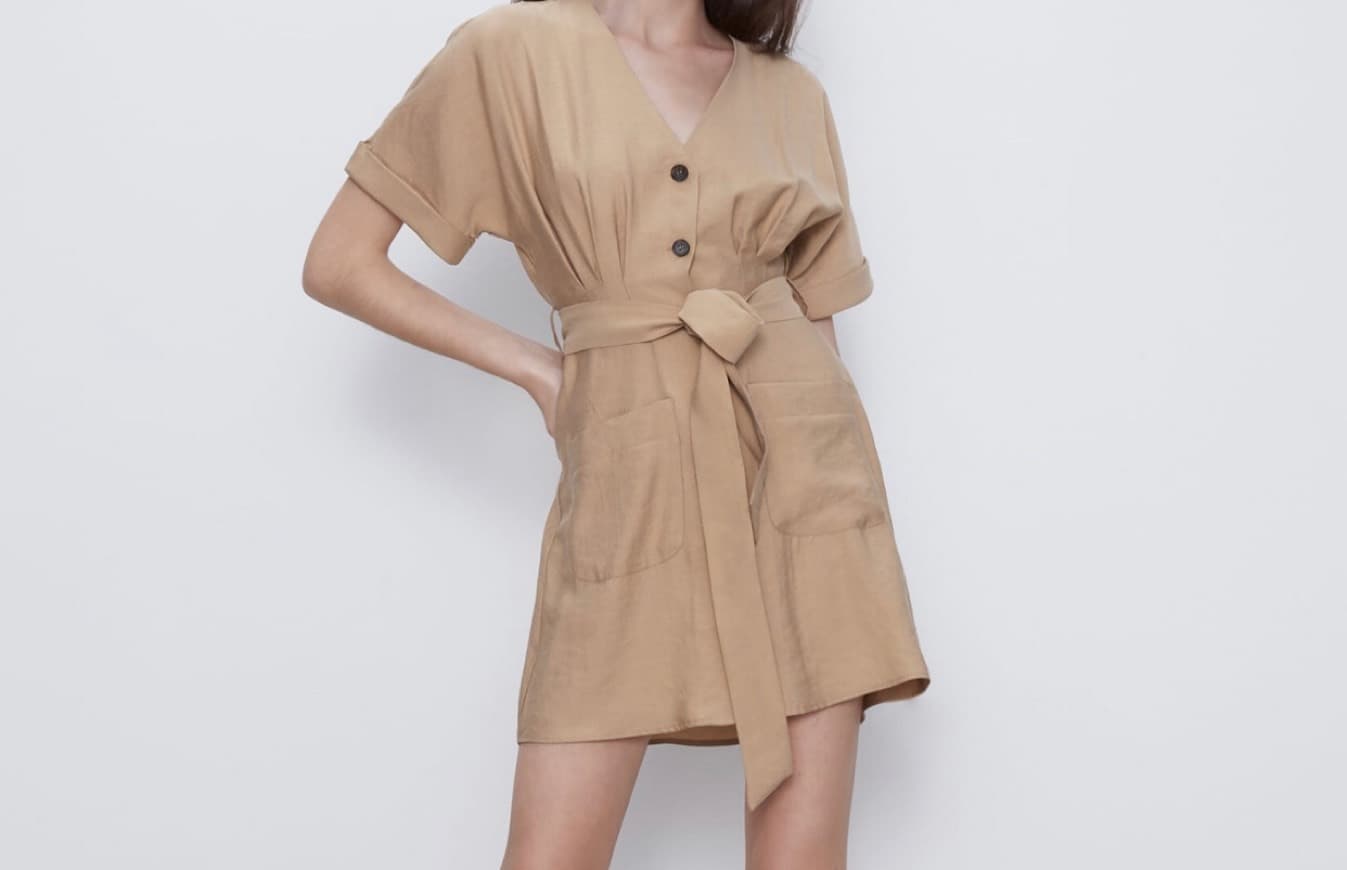 Producto Vestido Bege Zara 